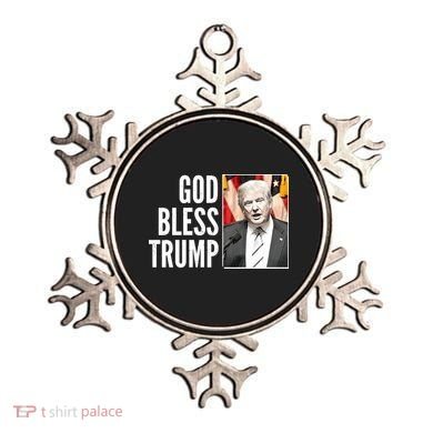 God Bless Trump Ornament