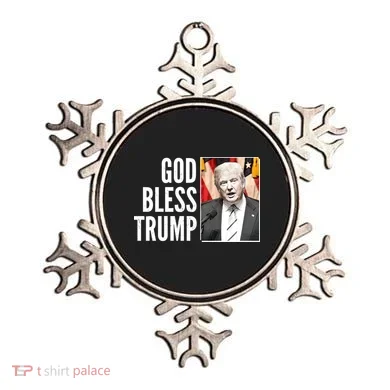 God Bless Trump Ornament
