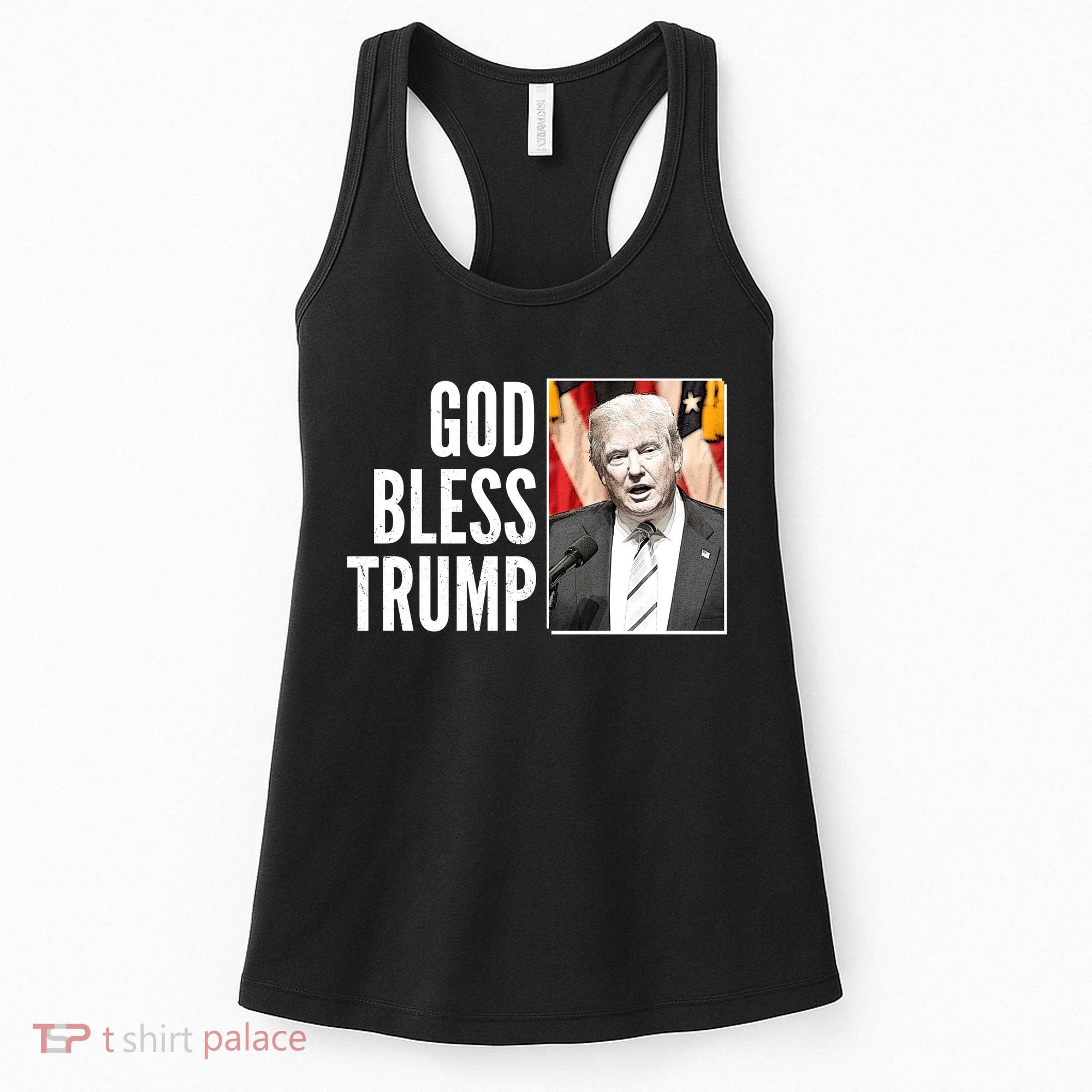 God Bless Trump Women's Tank Top