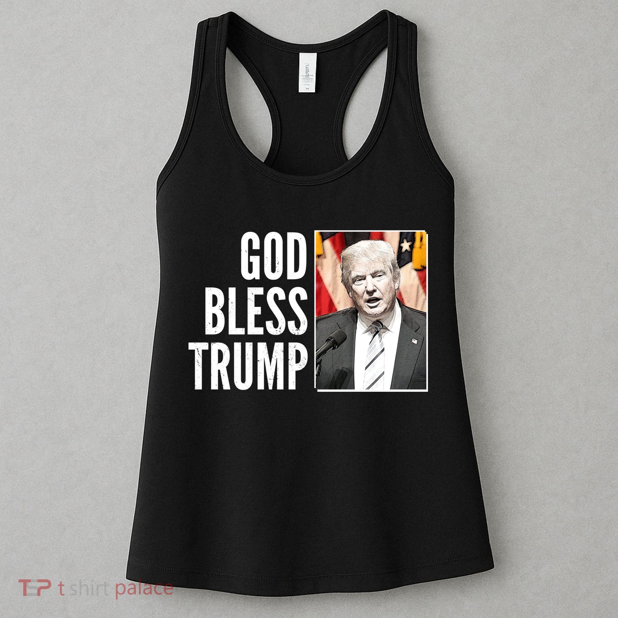 God Bless Trump Women's Tank Top