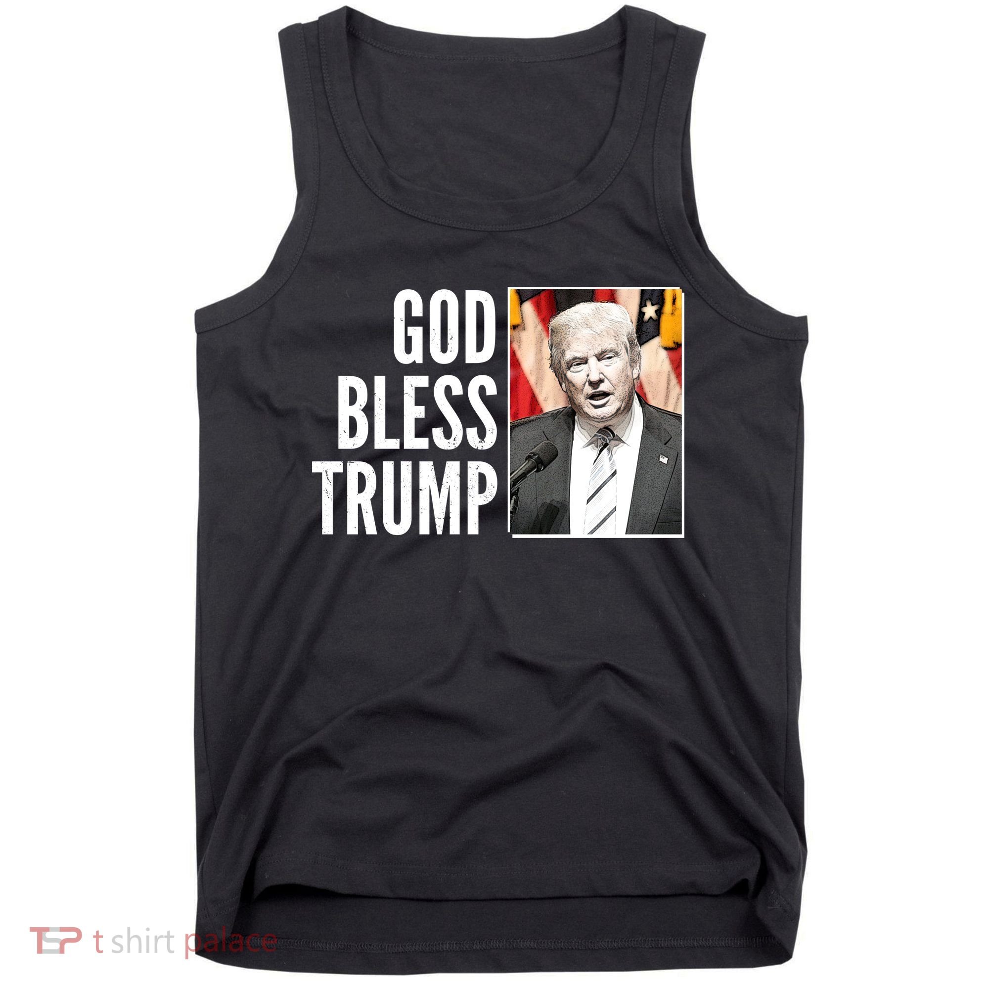 God Bless Trump Tank Top