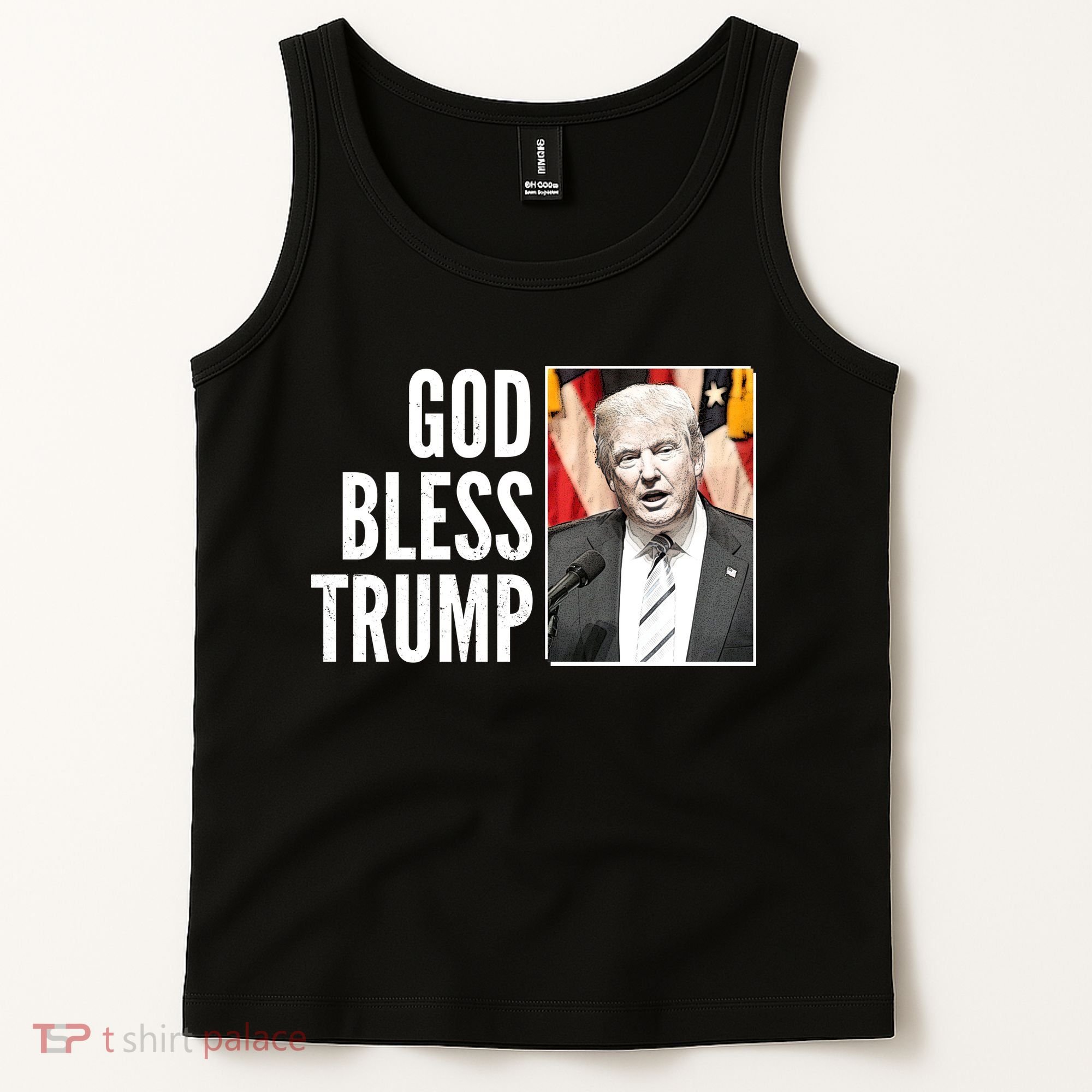 God Bless Trump Tank Top