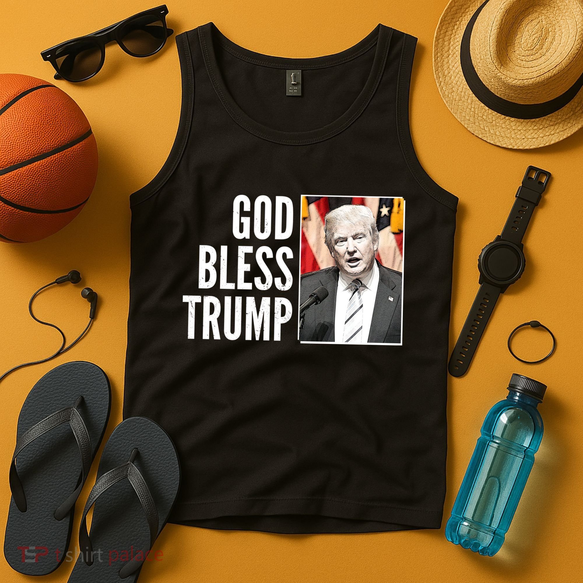 God Bless Trump Tank Top