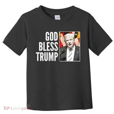 God Bless Trump Toddler T-Shirt