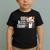 God Bless Trump Toddler T-Shirt thumb 2