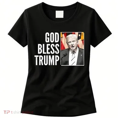 God Bless Trump Women's T-Shirt