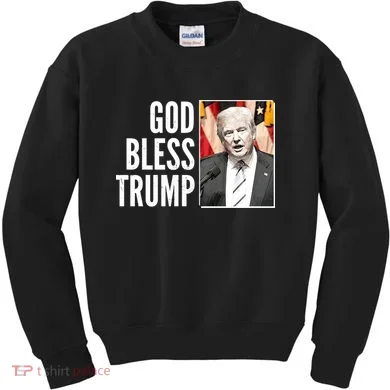 God Bless Trump Kids Sweatshirt