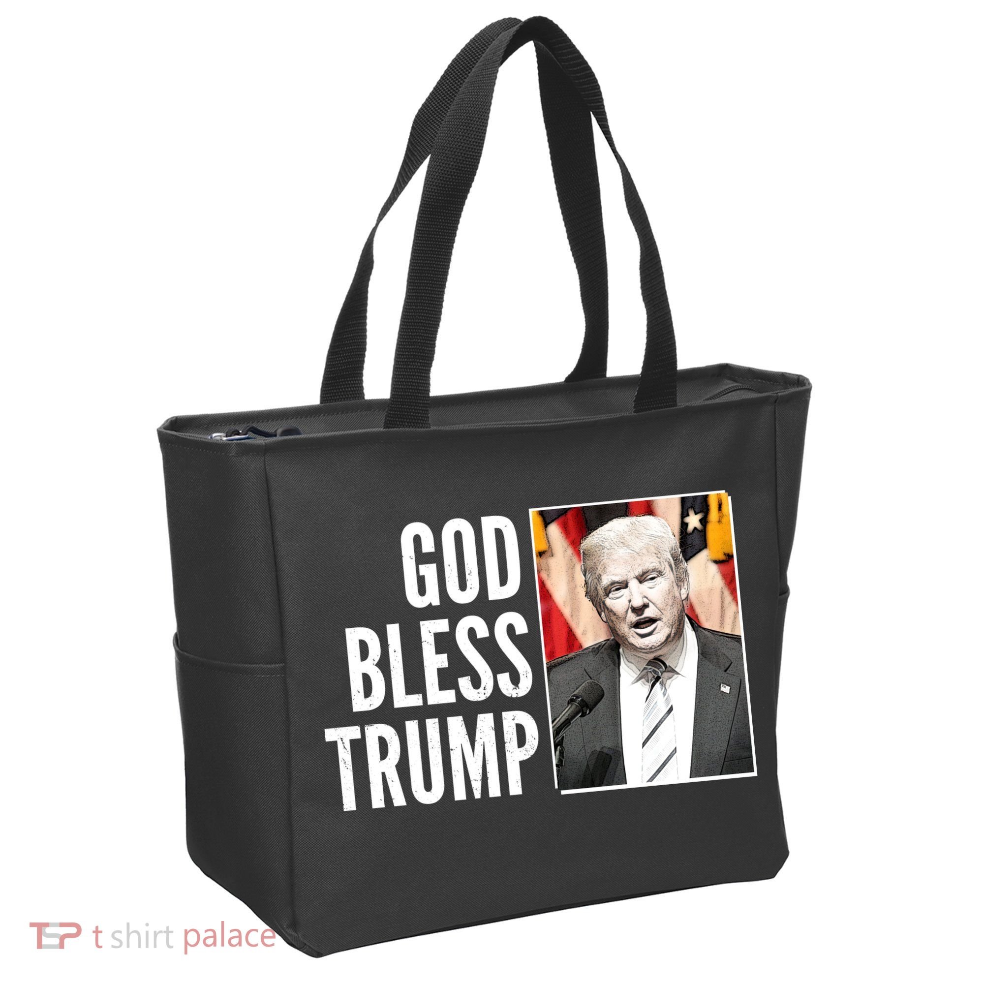 God Bless Trump Tote Bag