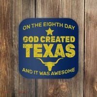 God Created Texas Coaster thumb 0