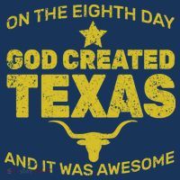 God Created Texas Women's Hoodie thumb 2