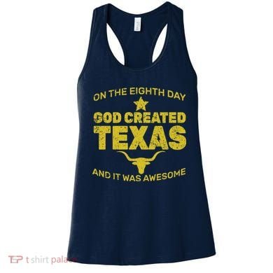 God Created Texas Women's Tank Top