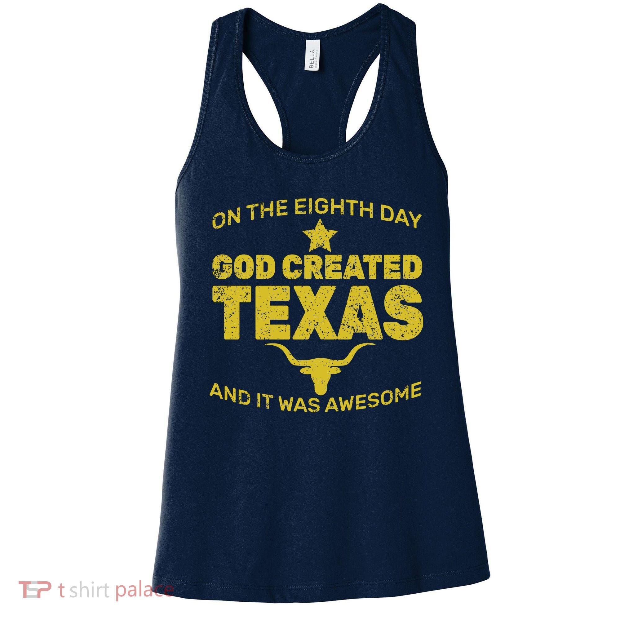 God Created Texas Women's Tank Top