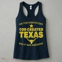 God Created Texas Women's Tank Top thumb 3