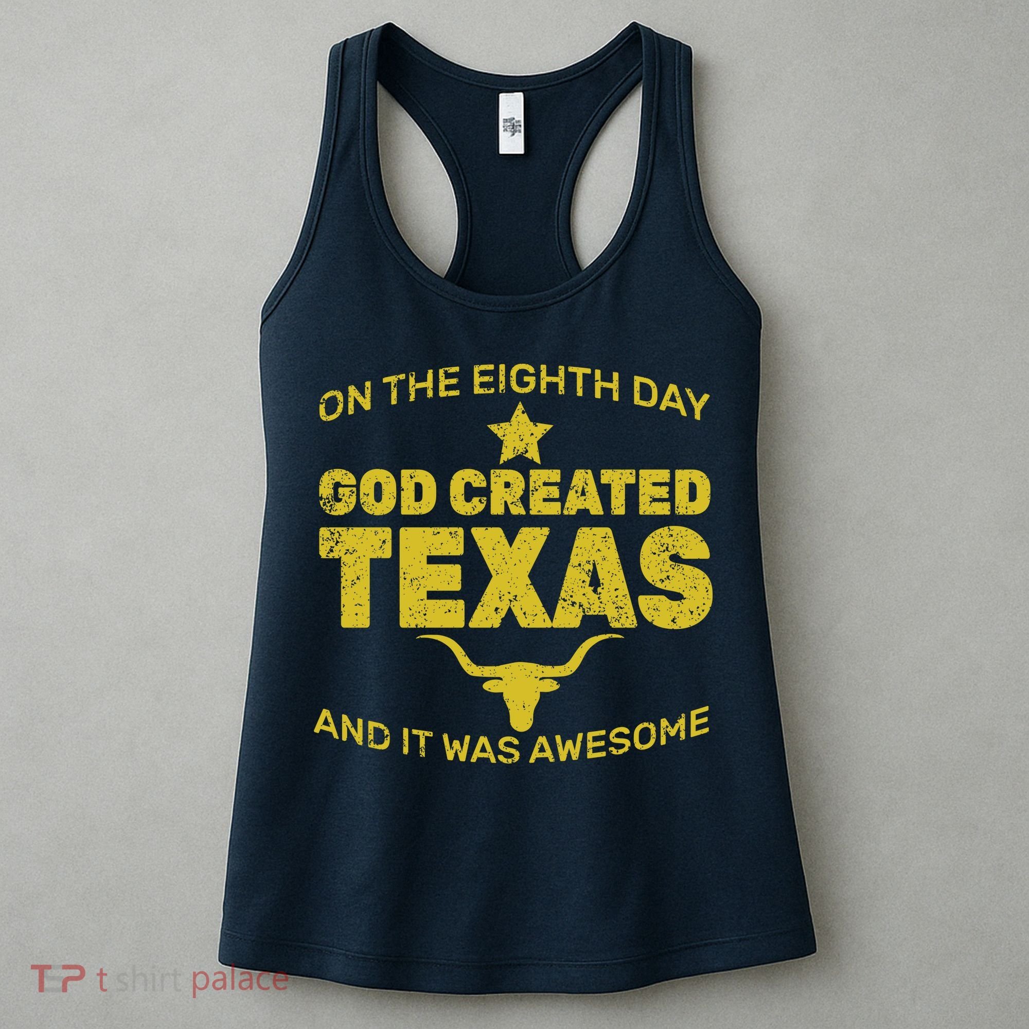 God Created Texas Women's Tank Top