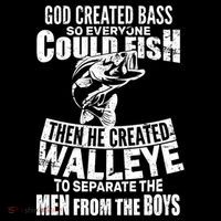 God Created Walleye Backpack thumb 2