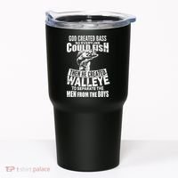 God Created Walleye Tumbler thumb 0