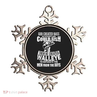 God Created Walleye Ornament