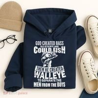 God Created Walleye Hoodie thumb 4