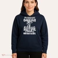 God Created Walleye Hoodie thumb 5