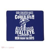 God Created Walleye Mousepad thumb 0