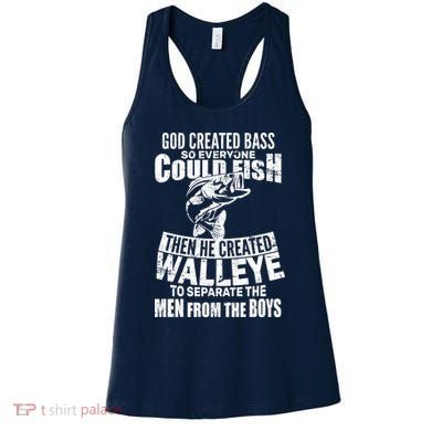 God Created Walleye Women's Tank Top