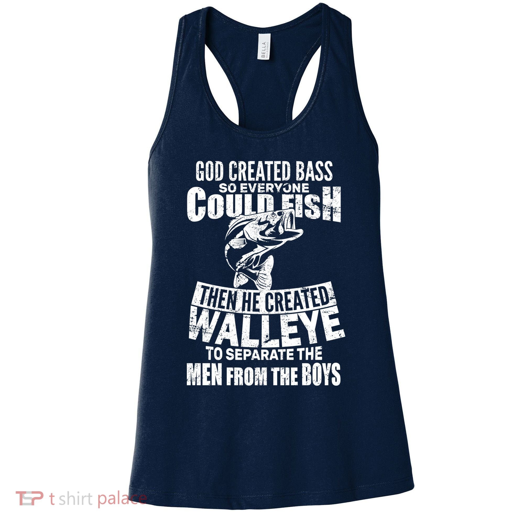 God Created Walleye Women's Tank Top