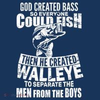 God Created Walleye Women's Tank Top thumb 5
