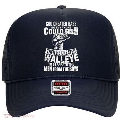 God Created Walleye Hat