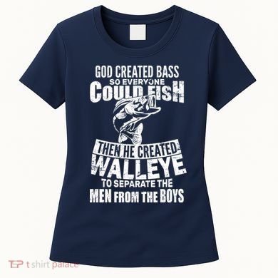 God Created Walleye Women's T-Shirt