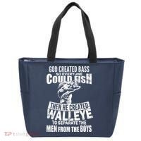 God Created Walleye Tote Bag thumb 0