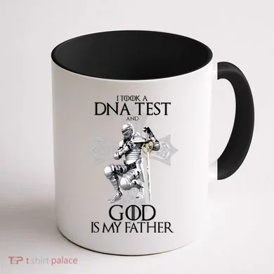 God DNA Test Coffee Mug back
