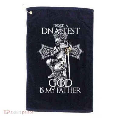 God DNA Test Golf Towel