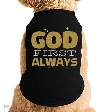 God First Always Doggie Tank