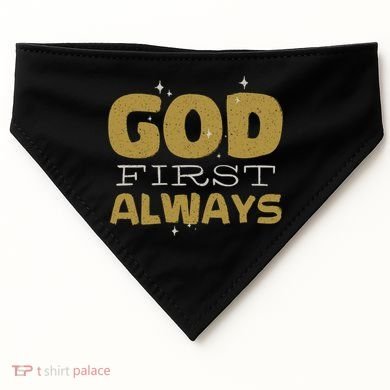 God First Always USA-Made Doggie Bandana