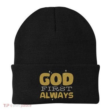 God First Always Beanie
