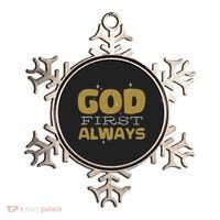 God First Always Ornament thumb 0
