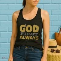 God First Always Women's Tank Top thumb 2