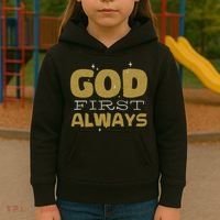 God First Always Kids Hoodie thumb 3