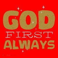 God First Always Santa Hat thumb 1