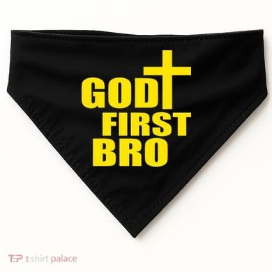God First Bro USA-Made Doggie Bandana