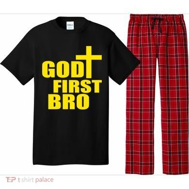 God First Bro Pajama Set