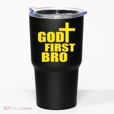 God First Bro Tumbler