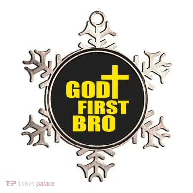 God First Bro Ornament