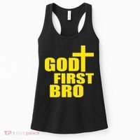 God First Bro Women's Tank Top thumb 0
