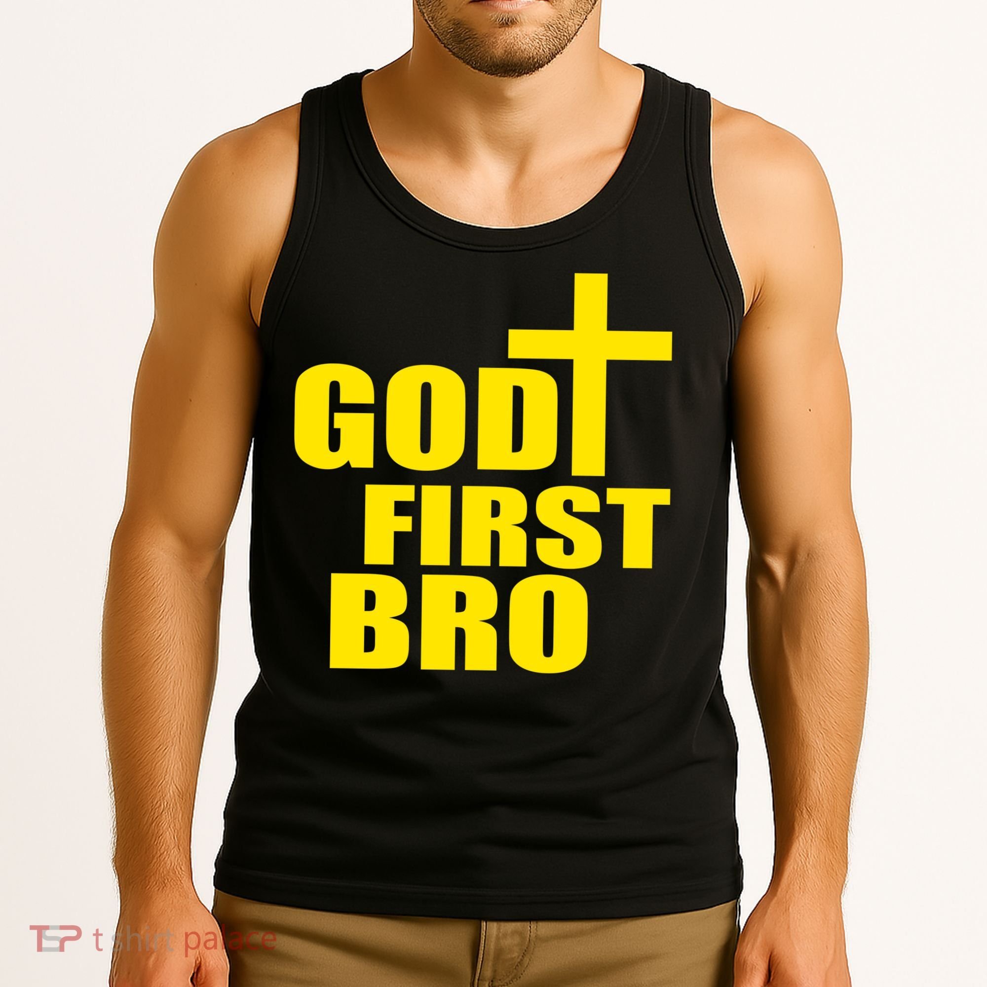 God First Bro Tank Top