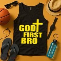 God First Bro Tank Top thumb 4