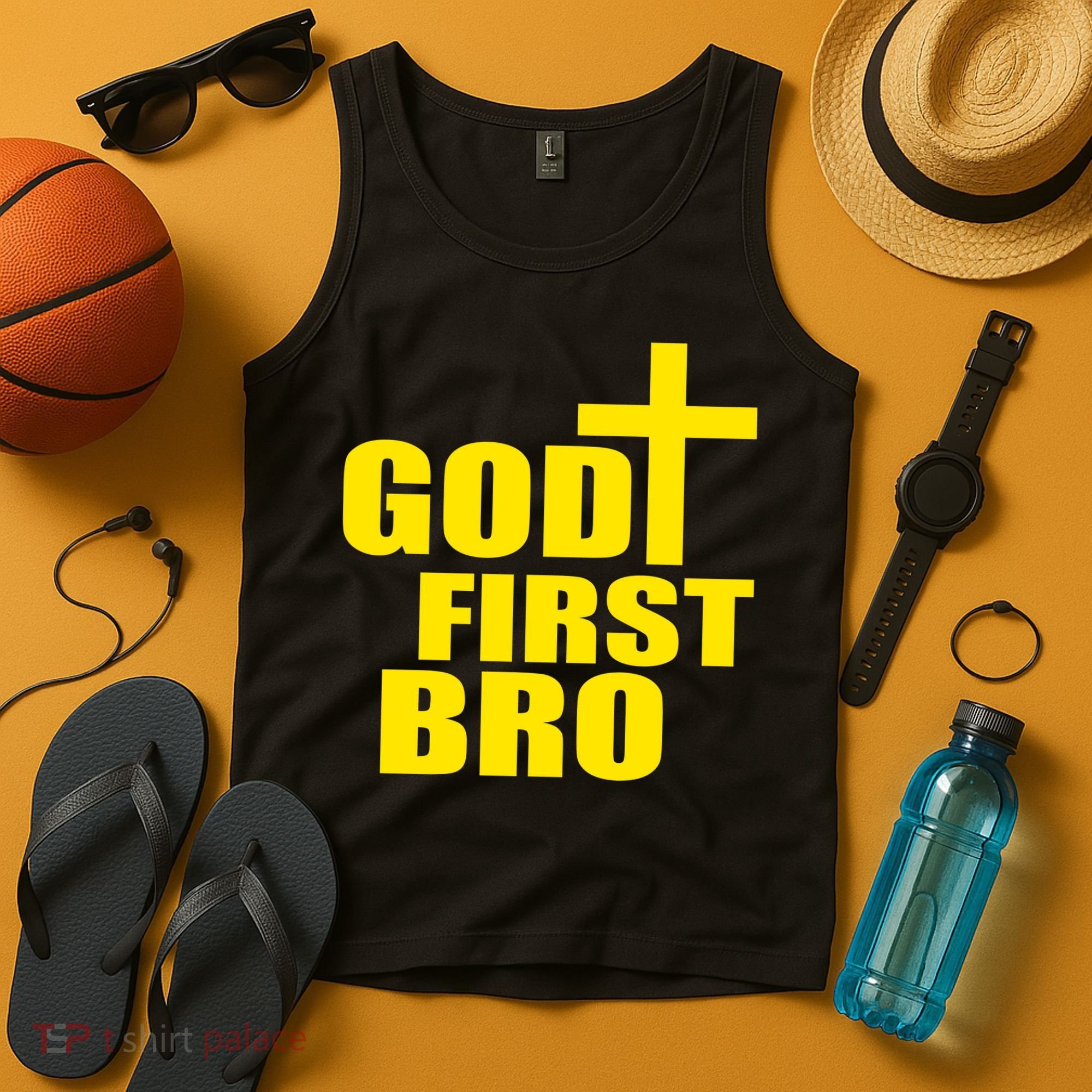 God First Bro Tank Top