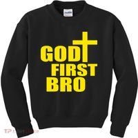 God First Bro Kids Sweatshirt thumb 0