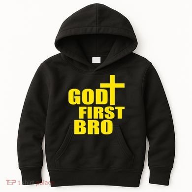 God First Bro Kids Hoodie