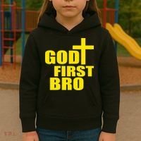 God First Bro Kids Hoodie thumb 3